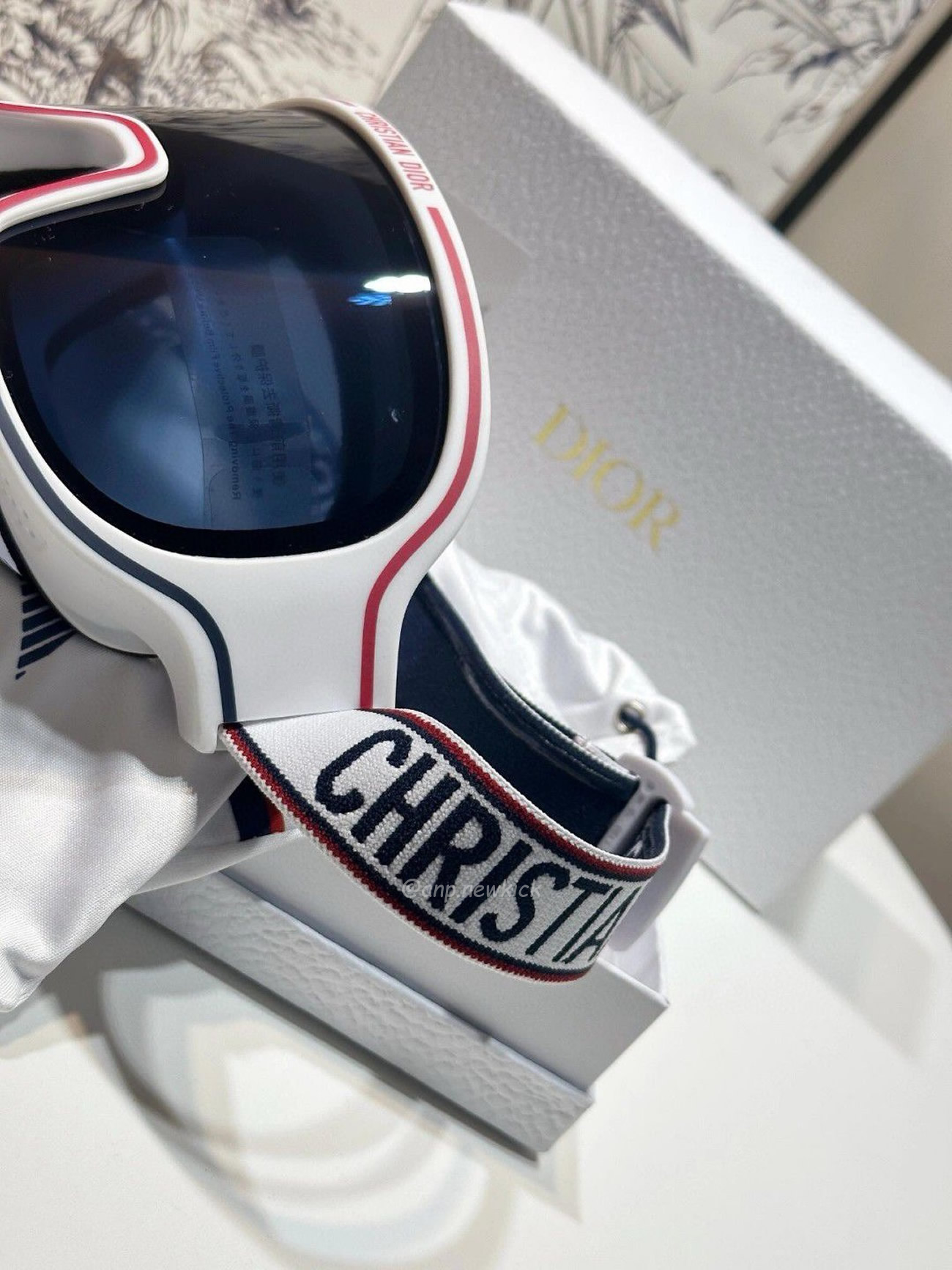 Dior Dioralps M1i White Ski Goggles (7) - newkick.vip